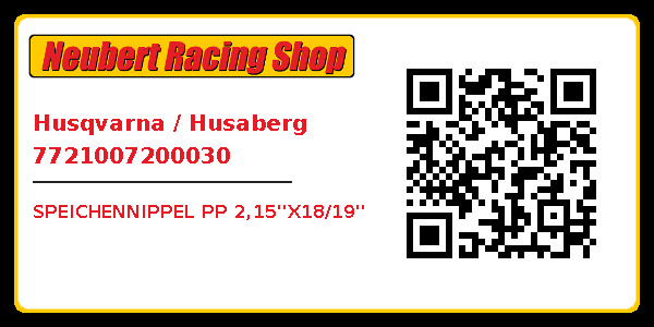 Husqvarna / Husaberg 7721007200030