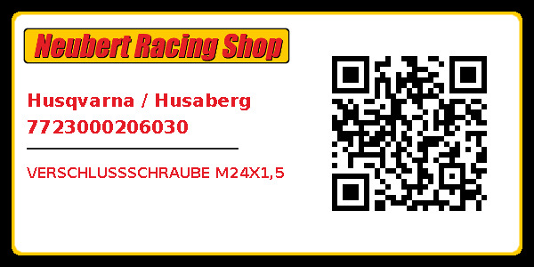 Husqvarna / Husaberg 7723000206030