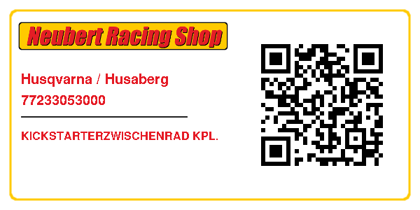 Husqvarna / Husaberg 77233053000