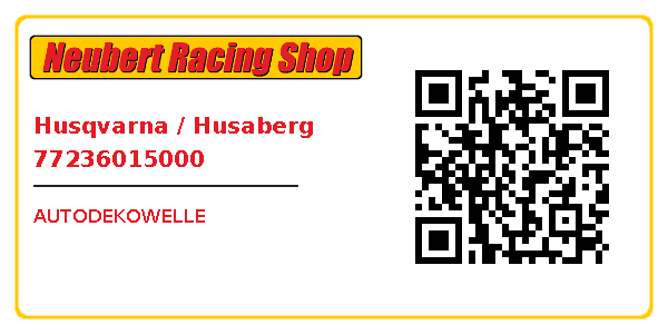 Husqvarna / Husaberg 77236015000