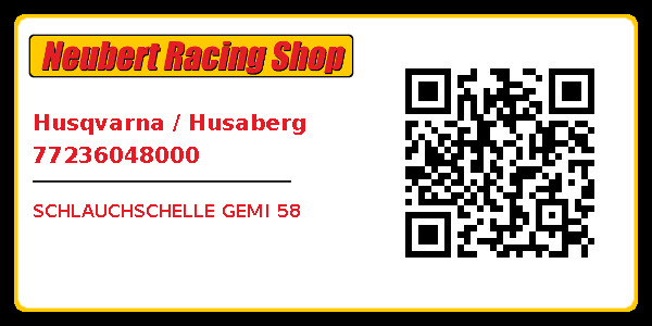 Husqvarna / Husaberg 77236048000