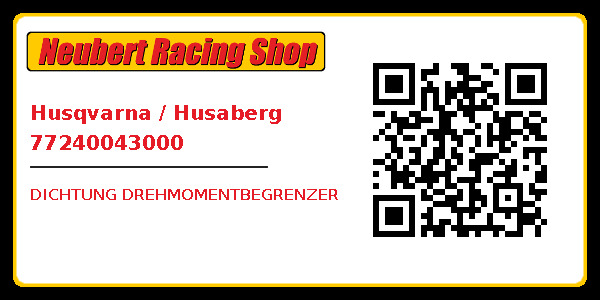 Husqvarna / Husaberg 77240043000
