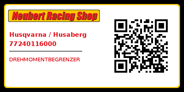 Husqvarna / Husaberg 77240116000