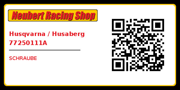 Husqvarna / Husaberg 77250111A