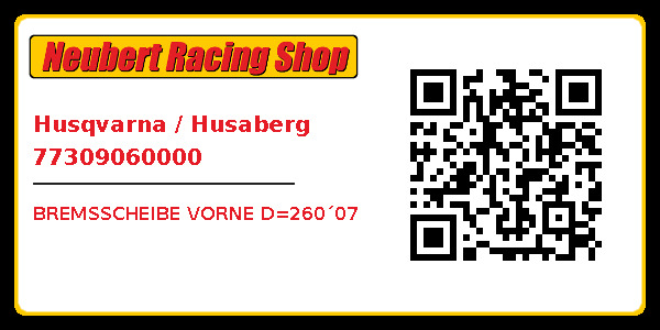 Husqvarna / Husaberg 77309060000