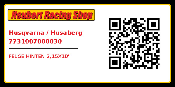 Husqvarna / Husaberg 7731007000030