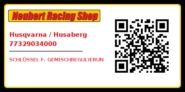 Husqvarna / Husaberg 77329034000