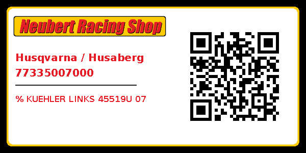 Husqvarna / Husaberg 77335007000
