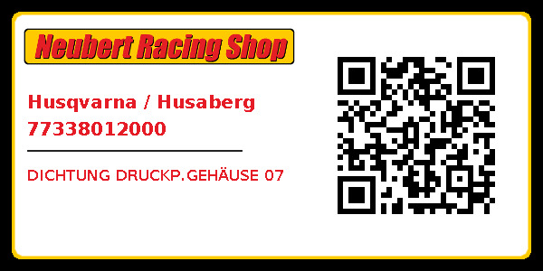 Husqvarna / Husaberg 77338012000