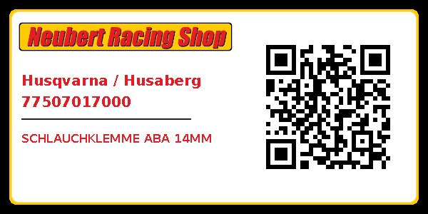 Husqvarna / Husaberg 77507017000