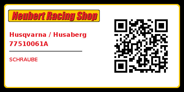 Husqvarna / Husaberg 77510061A