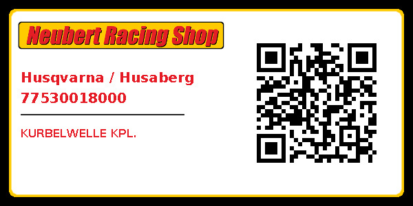 Husqvarna / Husaberg 77530018000