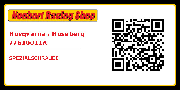 Husqvarna / Husaberg 77610011A