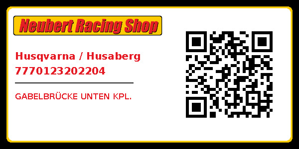 Husqvarna / Husaberg 7770123202204