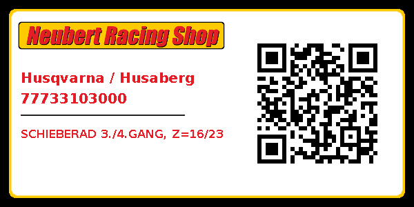Husqvarna / Husaberg 77733103000