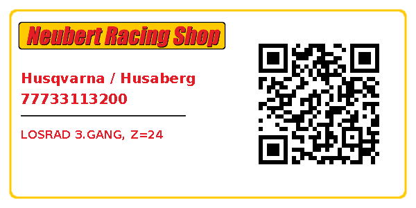 Husqvarna / Husaberg 77733113200
