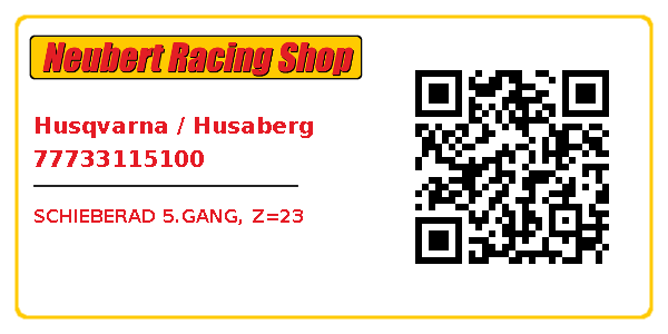 Husqvarna / Husaberg 77733115100
