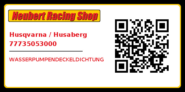 Husqvarna / Husaberg 77735053000