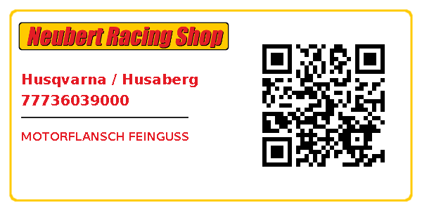 Husqvarna / Husaberg 77736039000