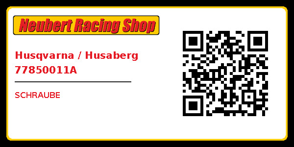 Husqvarna / Husaberg 77850011A
