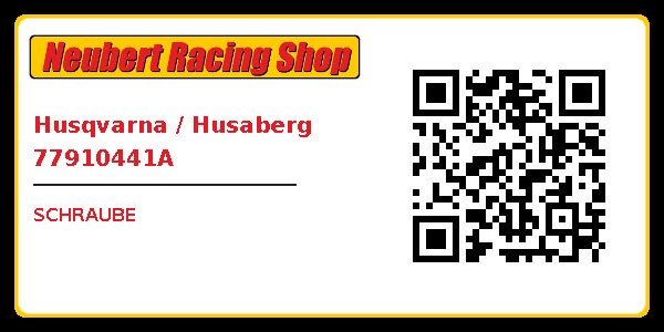 Husqvarna / Husaberg 77910441A