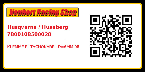 Husqvarna / Husaberg 7800108500028