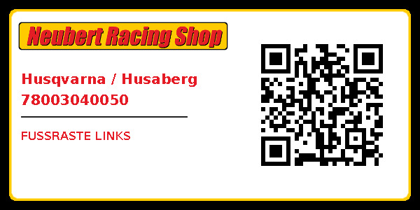Husqvarna / Husaberg 78003040050