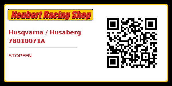 Husqvarna / Husaberg 78010071A