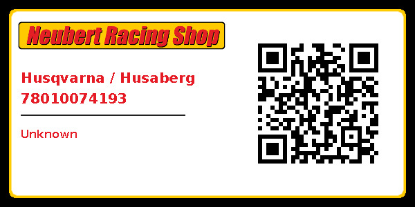 Husqvarna / Husaberg 78010074193