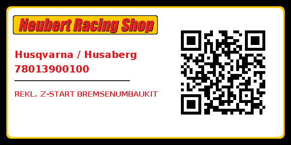 Husqvarna / Husaberg 78013900100