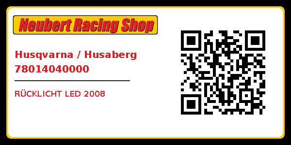 Husqvarna / Husaberg 78014040000
