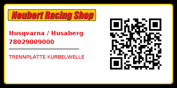 Husqvarna / Husaberg 78029009000
