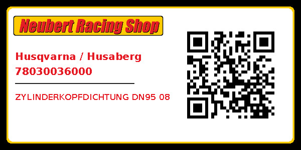 Husqvarna / Husaberg 78030036000