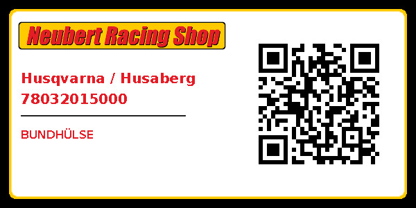 Husqvarna / Husaberg 78032015000