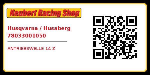Husqvarna / Husaberg 78033001050