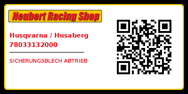 Husqvarna / Husaberg 78033132000