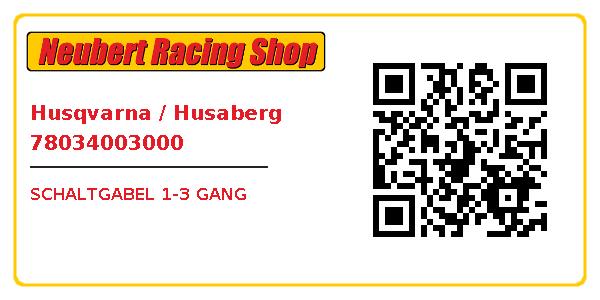 Husqvarna / Husaberg 78034003000