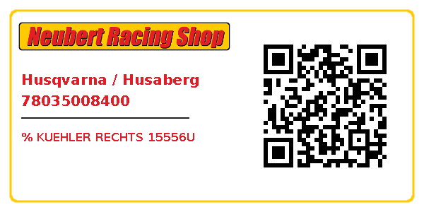 Husqvarna / Husaberg 78035008400