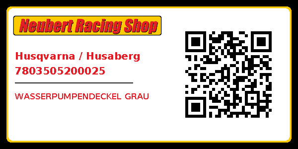 Husqvarna / Husaberg 7803505200025