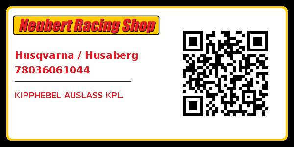 Husqvarna / Husaberg 78036061044
