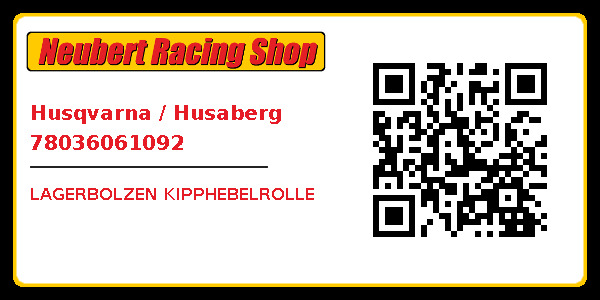 Husqvarna / Husaberg 78036061092