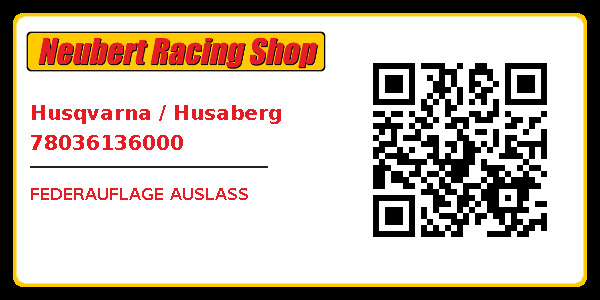 Husqvarna / Husaberg 78036136000