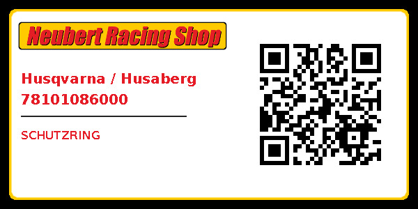 Husqvarna / Husaberg 78101086000