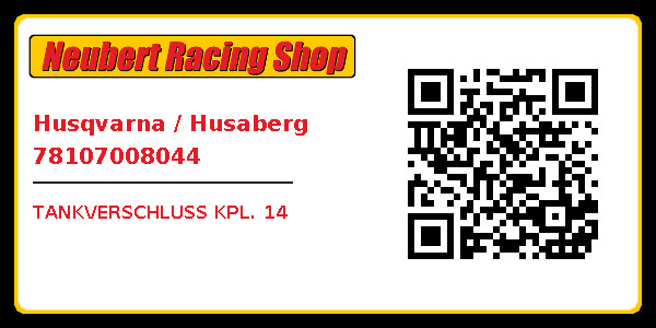 Husqvarna / Husaberg 78107008044