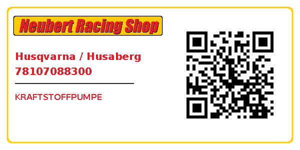 Husqvarna / Husaberg 78107088300