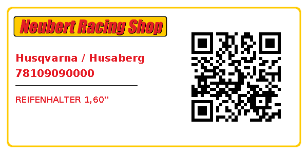 Husqvarna / Husaberg 78109090000