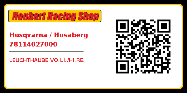 Husqvarna / Husaberg 78114027000