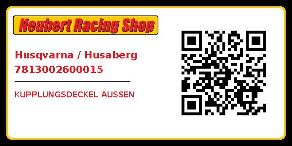 Husqvarna / Husaberg 7813002600015