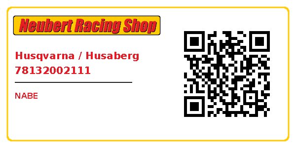 Husqvarna / Husaberg 78132002111