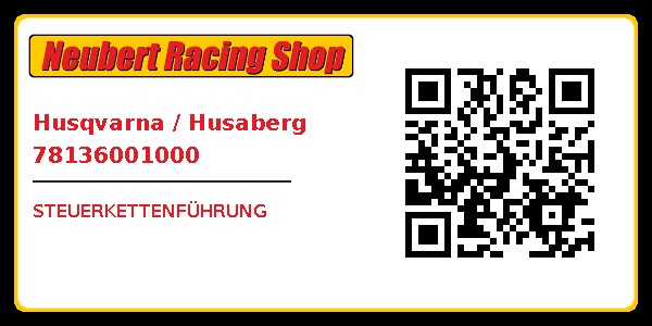 Husqvarna / Husaberg 78136001000